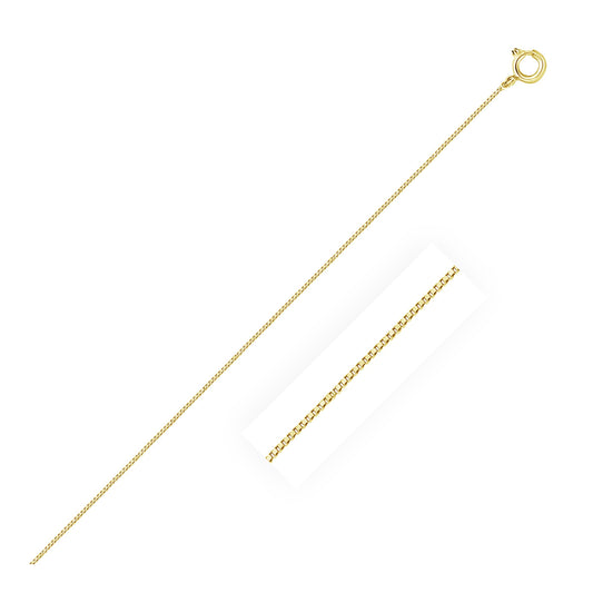 Yellow Gold Classic Box Chain