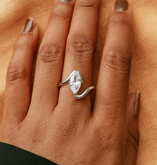 The Aria Marquise Ring