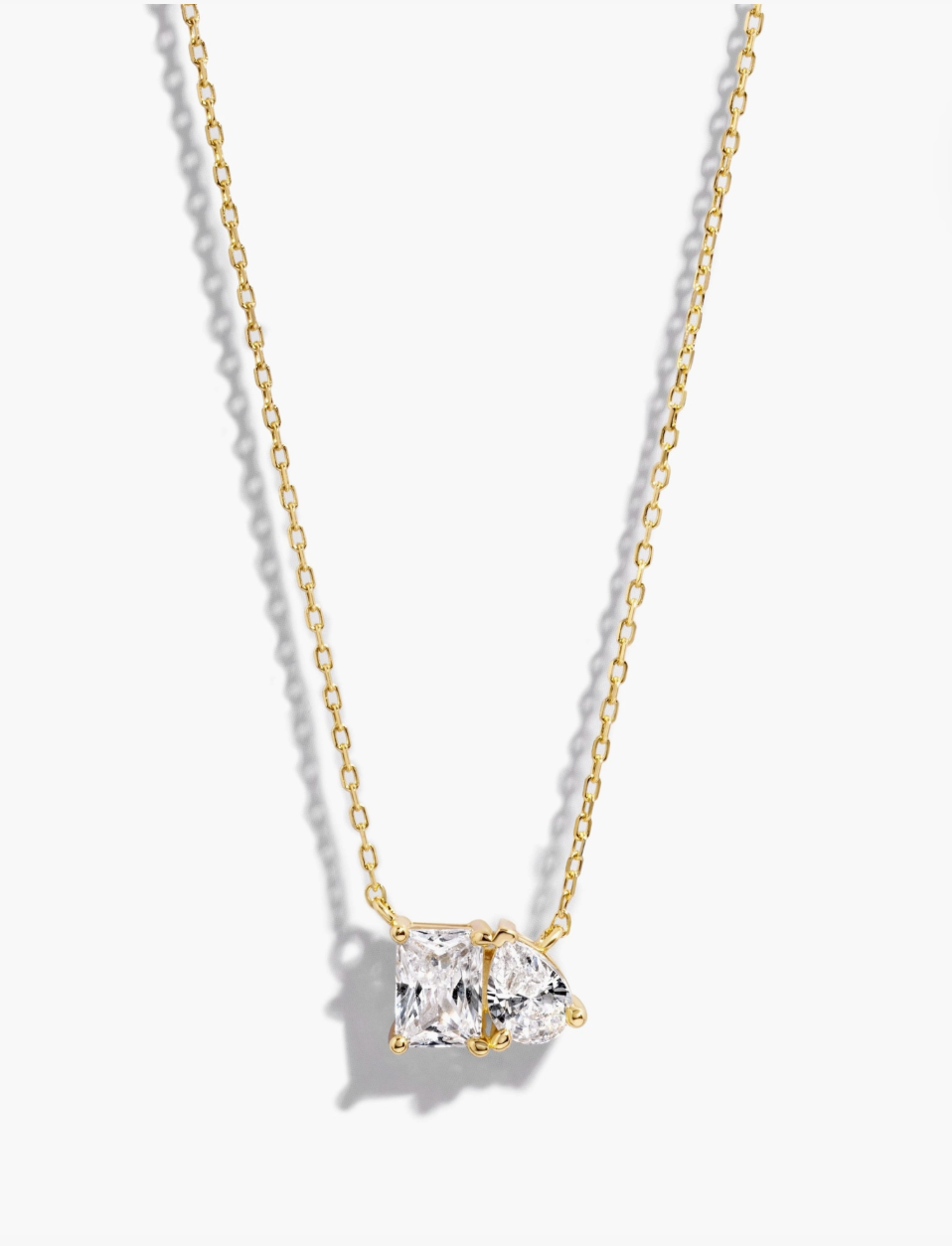 The Juliette Two-Stone Necklace