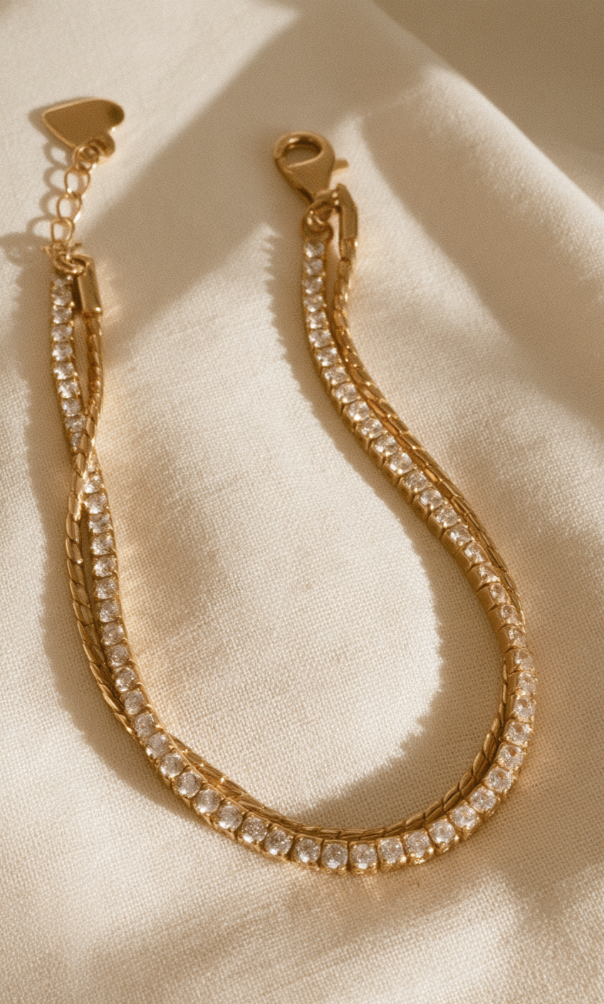 The Stella Double-Strand Bracelet