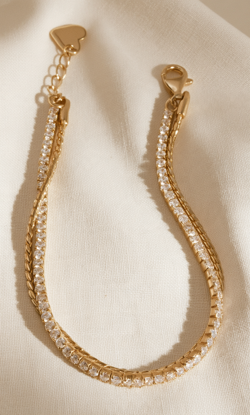 The Stella Double-Strand Bracelet